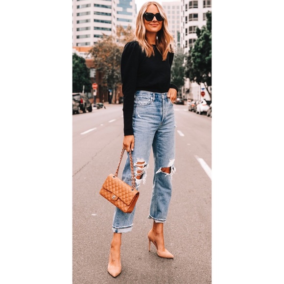 AGOLDE 90s Mid Rise Loose Fit sz 27 in Fall Out - Picture 9 of 15